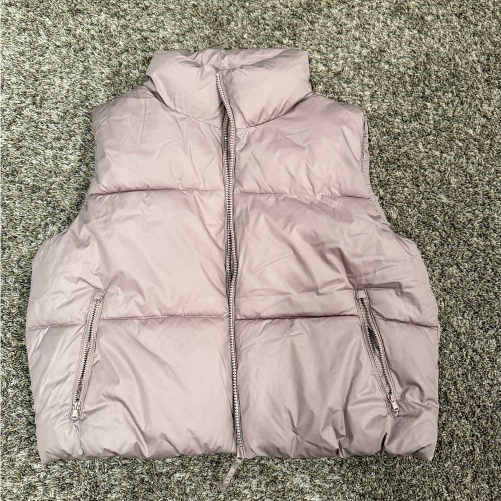 Old Navy Mauve Puffer Vest